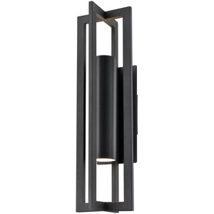 Astrid Outdoor 2 Light 24 inch Black Outdoor Sconce