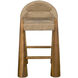 Laredo 34 inch Clear Coat Flat Counter Stool