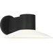 Barbara Barry Focal LED 8.5 inch Textured Black Outdoor Sconce