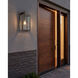 Westbrook 1 Light 13.13 inch Dark Brass Outdoor Sconce in Clear Glass, Brass Traditions by Innovations Lighting