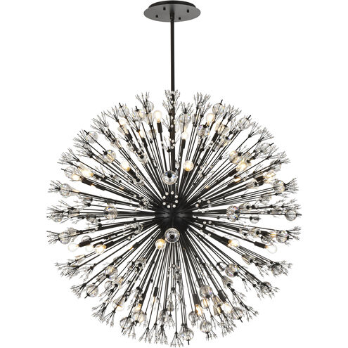 Vera 34 Light 50 inch Black Pendant Ceiling Light