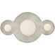Lisa McDennon Rhea LED 10 inch Polished Nickel Vanity Light Wall Light
