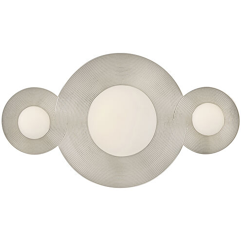 Lisa McDennon Rhea LED 10 inch Polished Nickel Vanity Light Wall Light