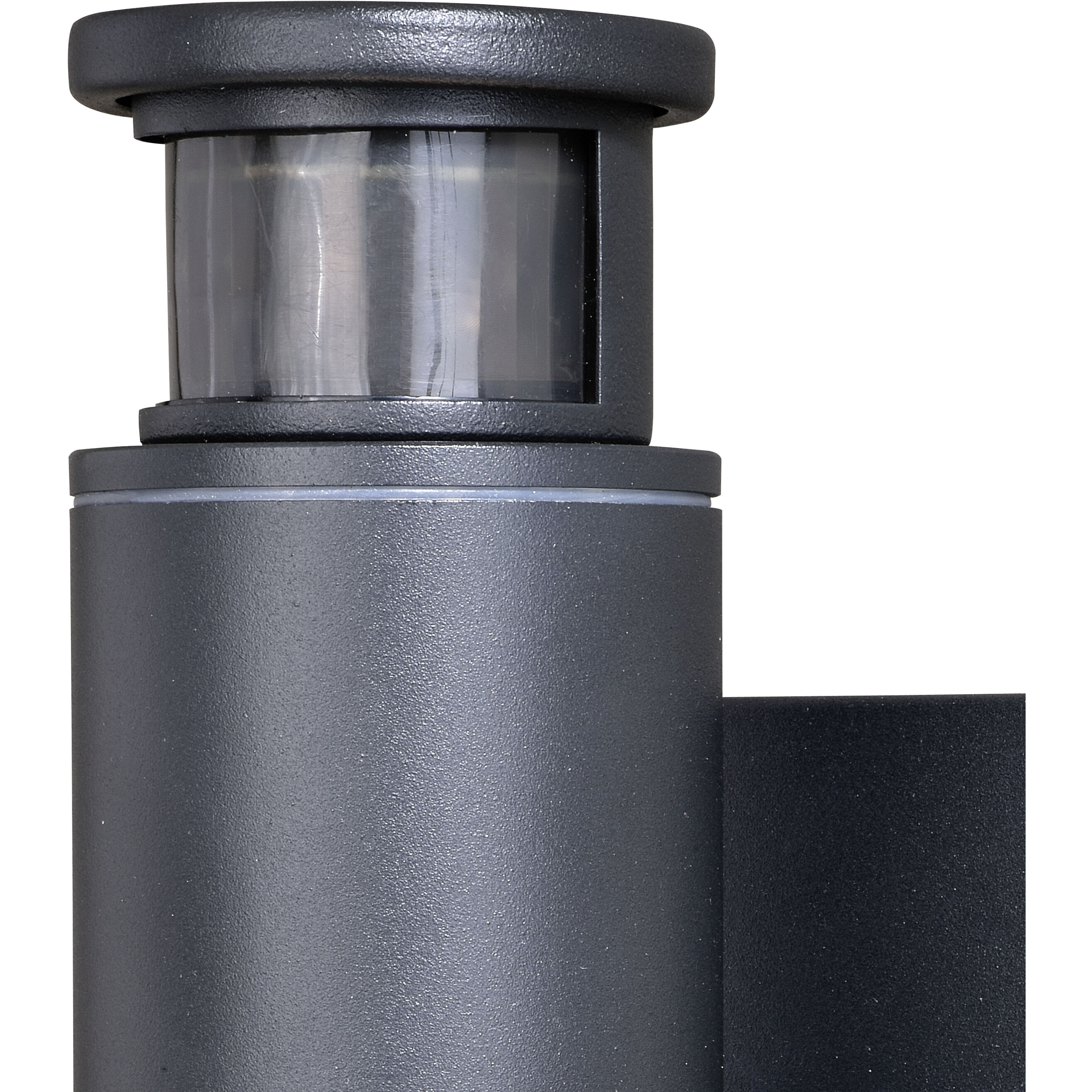 Chiasso Textured Black Outdoor Motion Sensor