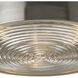 Chadwick 3 Light 15 inch Brushed Nickel Flush Mount Ceiling Light