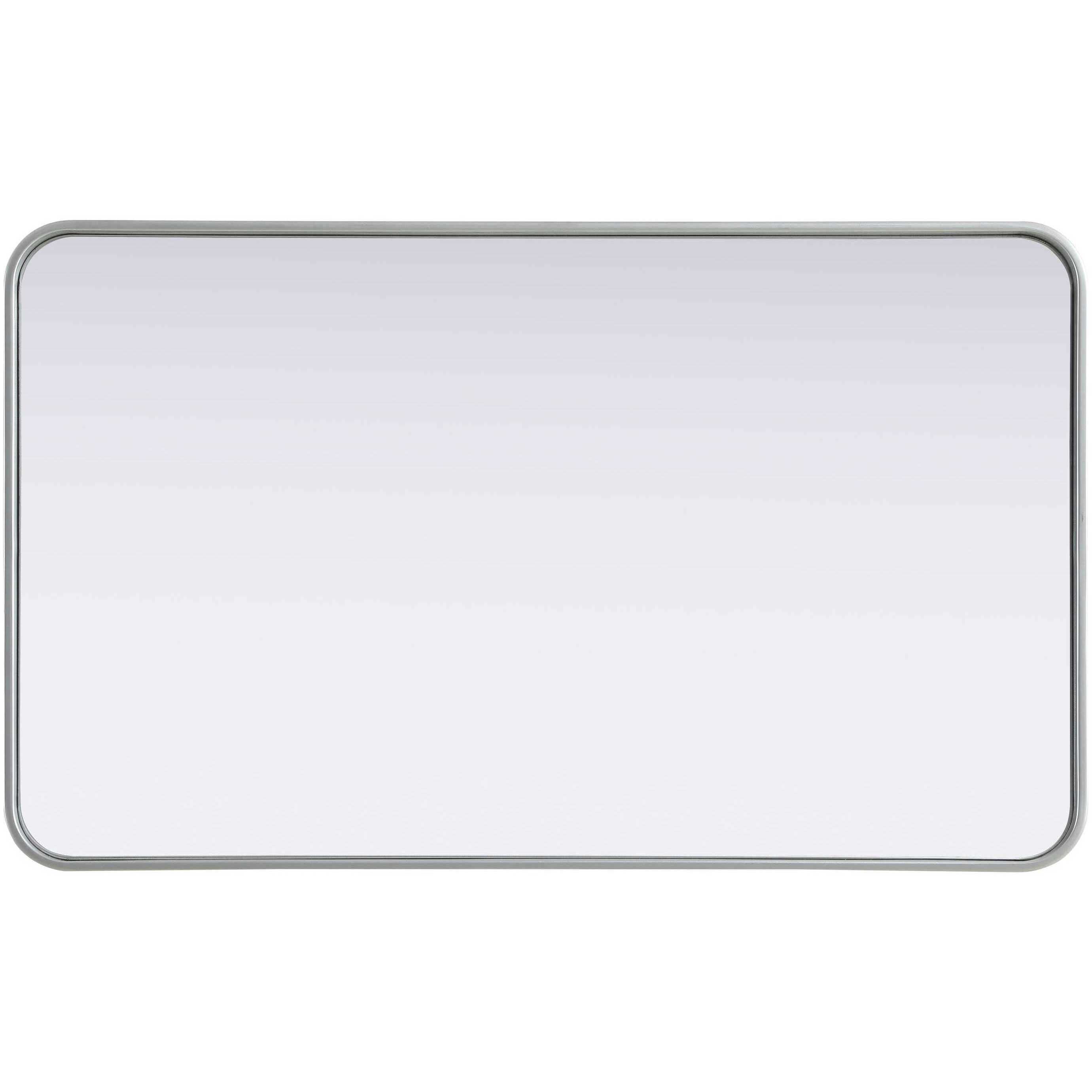 Remy 40 X 24 inch Silver Mirror