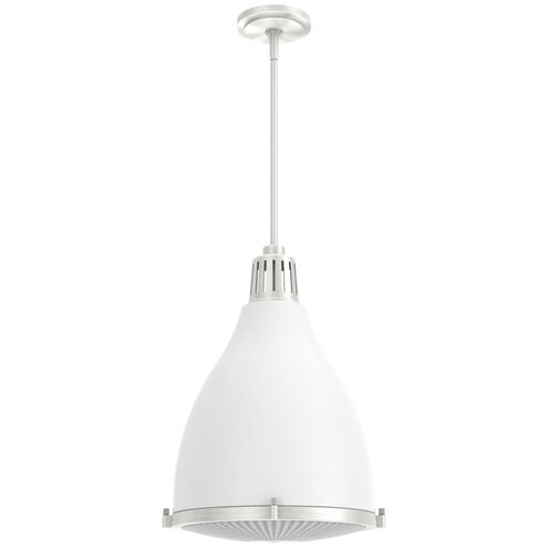 Bluff View 3 Light 14 inch Fresh White Pendant Ceiling Light