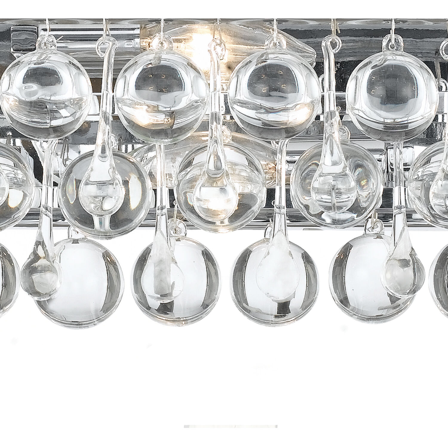 Calypso Bath Vanity Light Wall Light in Polished Chrome