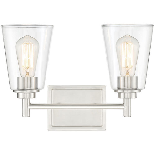 Westin 2 Light 15.00 inch Bathroom Vanity Light