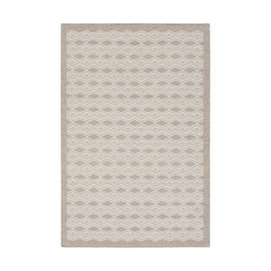 Agostina 90 X 60 inch Gray and Neutral Area Rug, Wool and Cotton