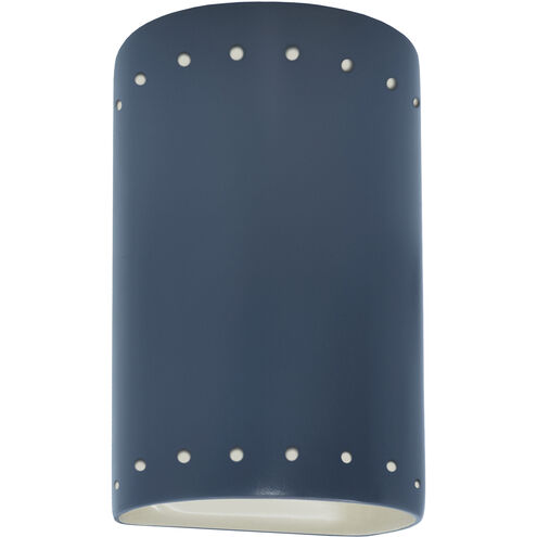 Ambiance Collection LED 9.5 inch Midnight Sky/Matte White Outdoor Wall Sconce