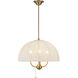Alora Mood Crosby 4 Light 18 inch Brushed Gold Pendant Ceiling Light