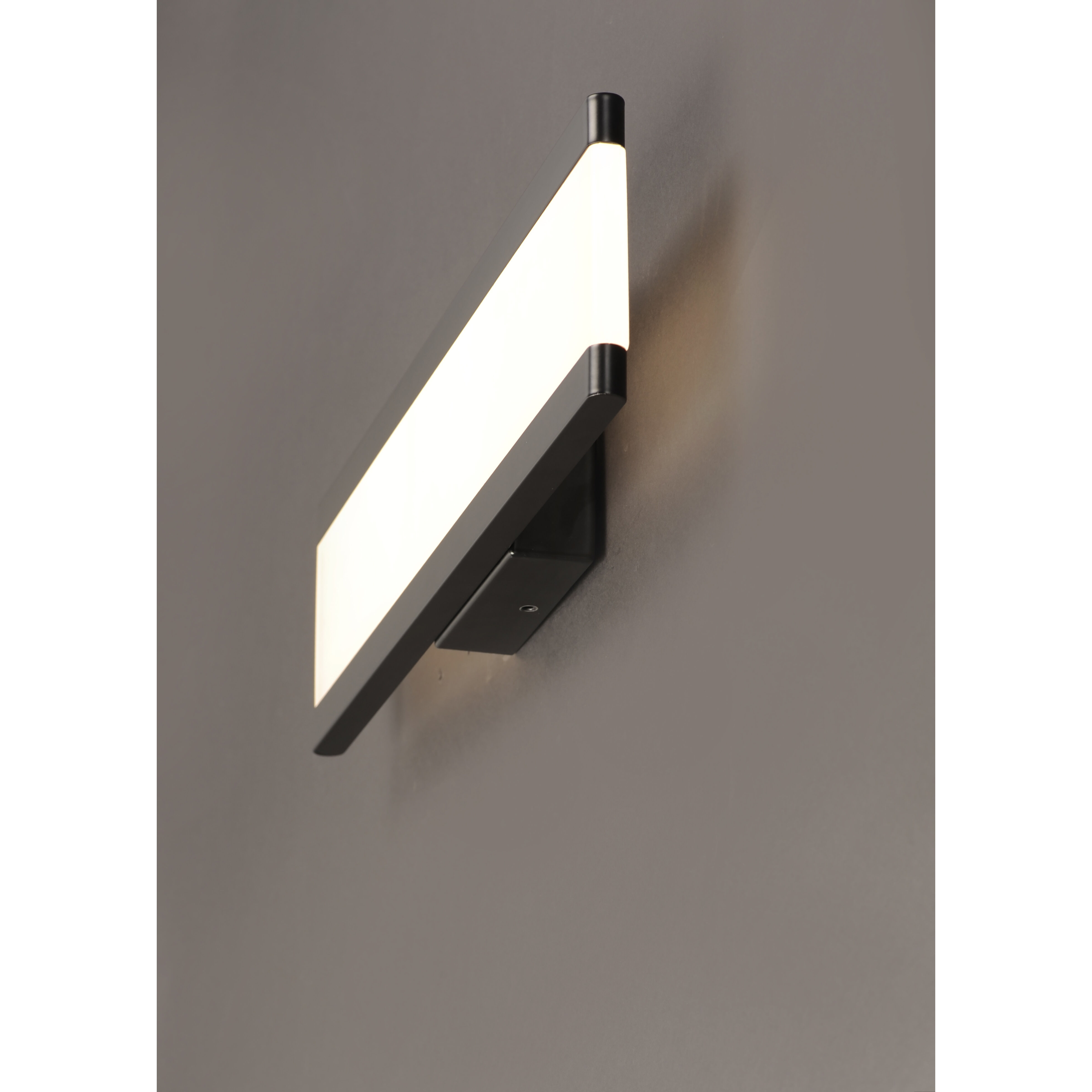 Visor LED 30 inch Black Vanity Light Wall Light