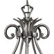 Plantation 5 Light 22.25 inch Polished Antique Nickel Indoor Chandelier Ceiling Light