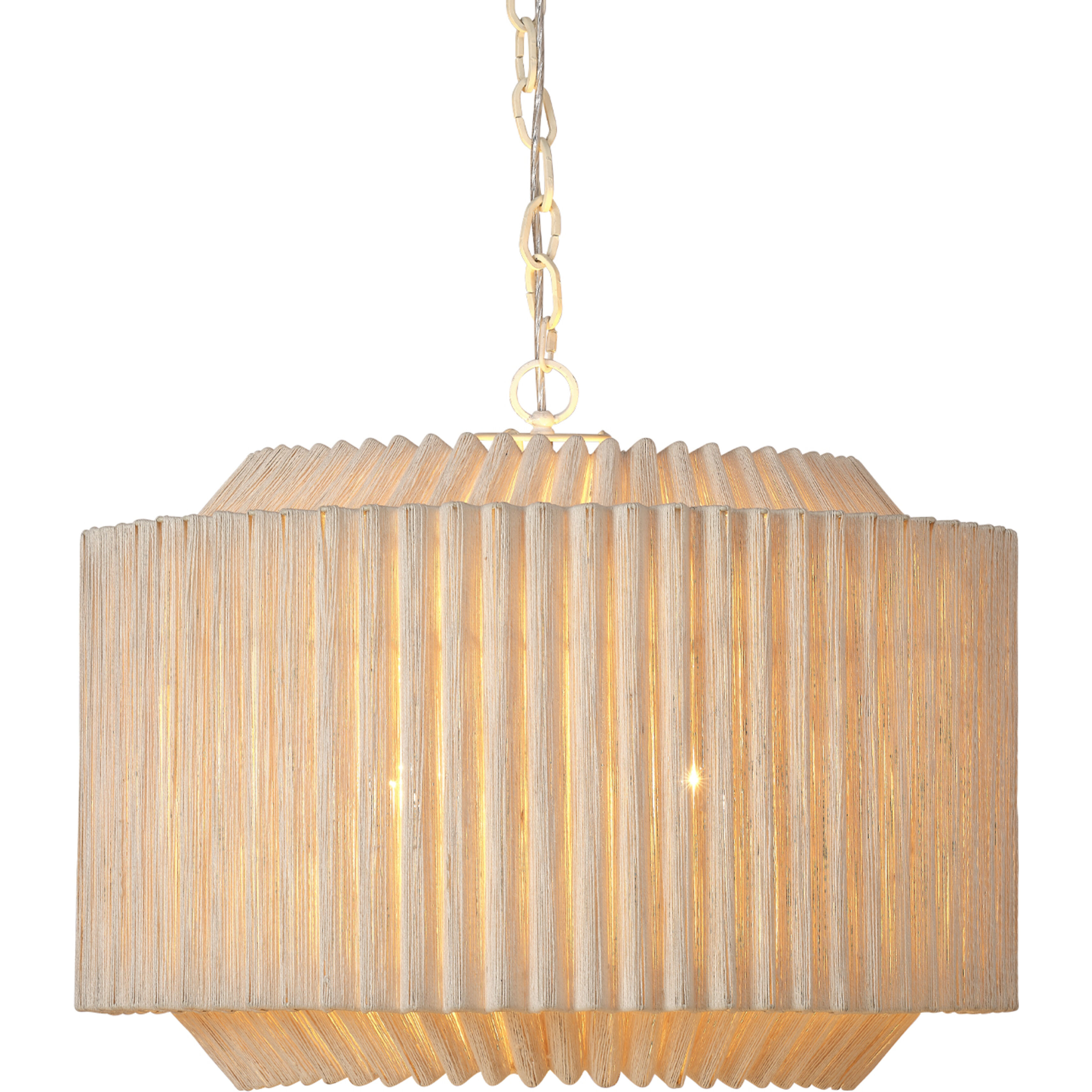 Theory 4 Light 26.75 inch Off-White Chandelier Ceiling Light