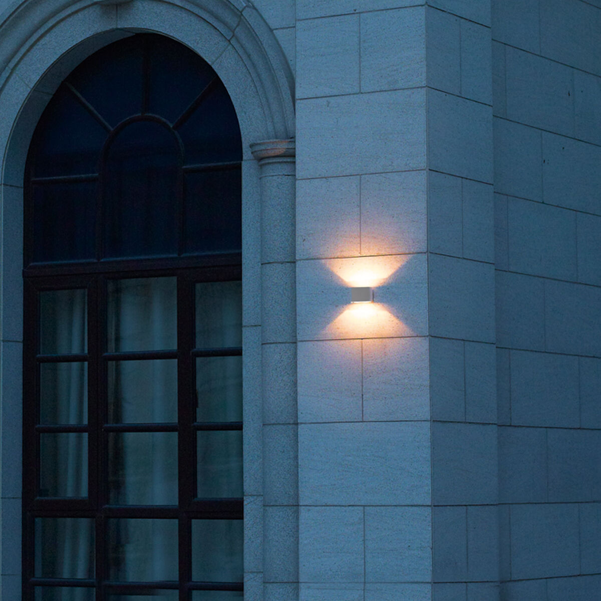 Vello LED 3 inch Graphite Grey Outdoor Wall Mount