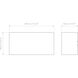 Velo 1 Light 11.02 inch Plaster ADA Interior Wall Light