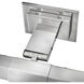 Facet 7.5 inch 24 watt Polished Nickel Adjustable Accent Light Wall Light
