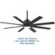 Xtreme H2O 52 52 inch Coal Ceiling Fan, Outdoor