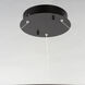 Groove WiZ LED 31.5 inch Black Single Pendant Ceiling Light