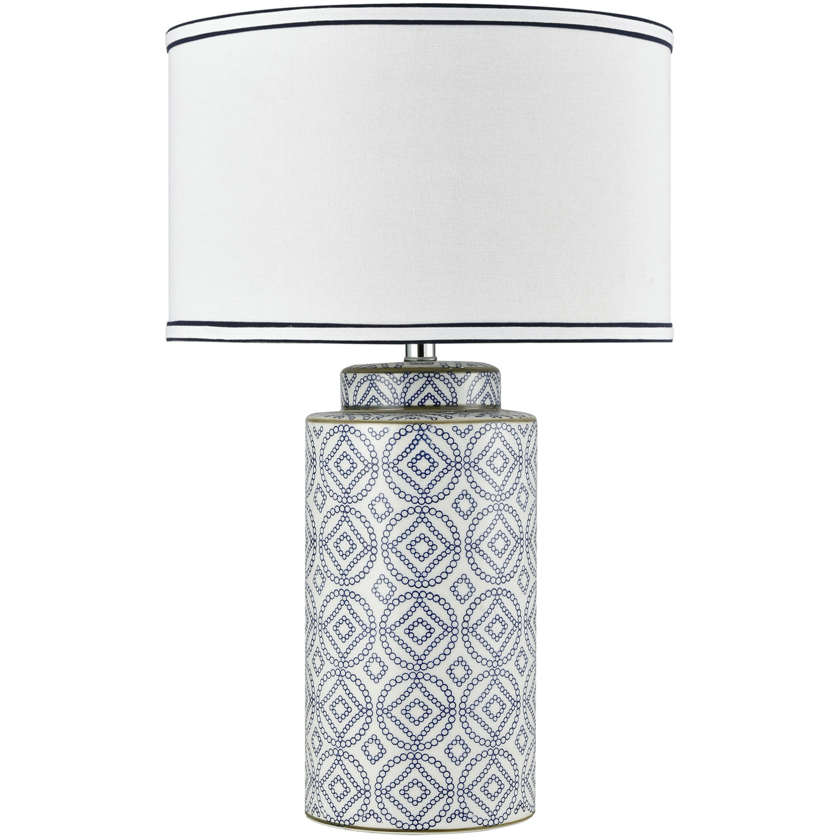 Ambert 27 inch 150 watt Blue Table Lamp Portable Light