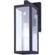 Madison 1 Light 15 inch Black Outdoor Wall Light