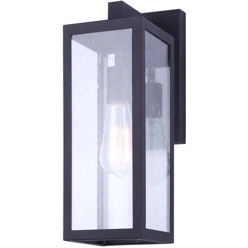 Madison 1 Light 15 inch Black Outdoor Wall Light