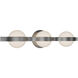 Ellaria LED 25 inch Brushed Nickel Bath Vanity & Wall Light, dweLED