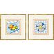 Cena Italiana Blue and Green and Red and Yellow Framed Art