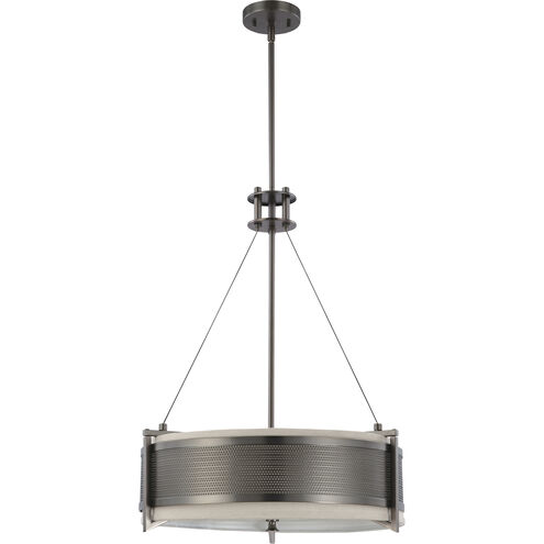 Diesel 4 Light 21 inch Hazel Bronze Pendant Ceiling Light, Round