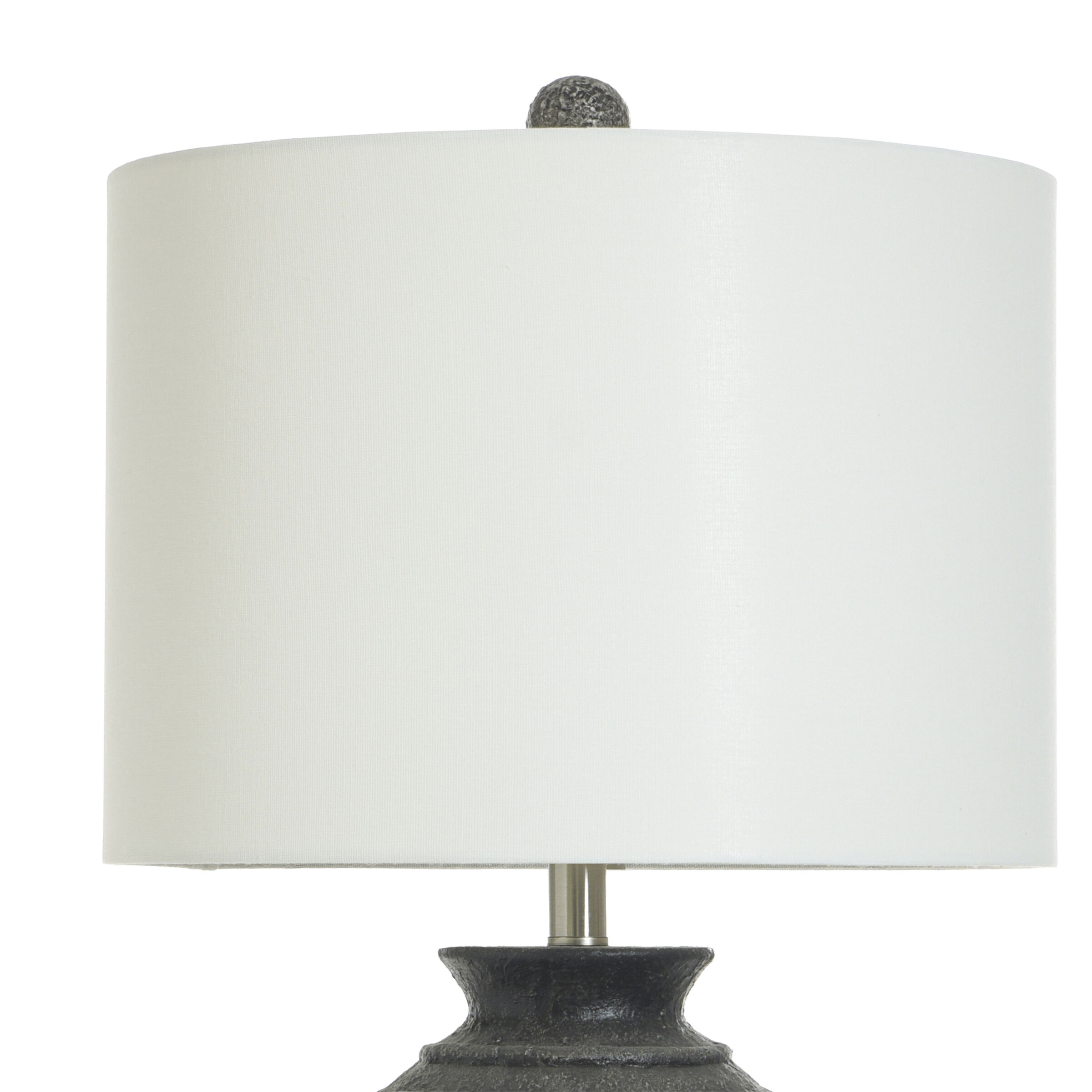 Hampton 32 inch 150.00 watt Matte Black Table Lamp Portable Light