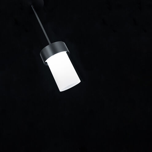 Napa LED 6 inch Black Pendant Ceiling Light, dweLED