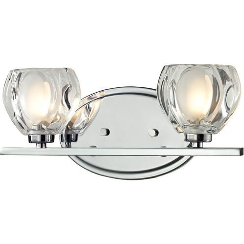 Hale LED 13 inch Chrome Bath Vanity Wall Light