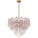 Addis 12 Light 26.75 inch Aged Brass Chandelier Ceiling Light in Spring