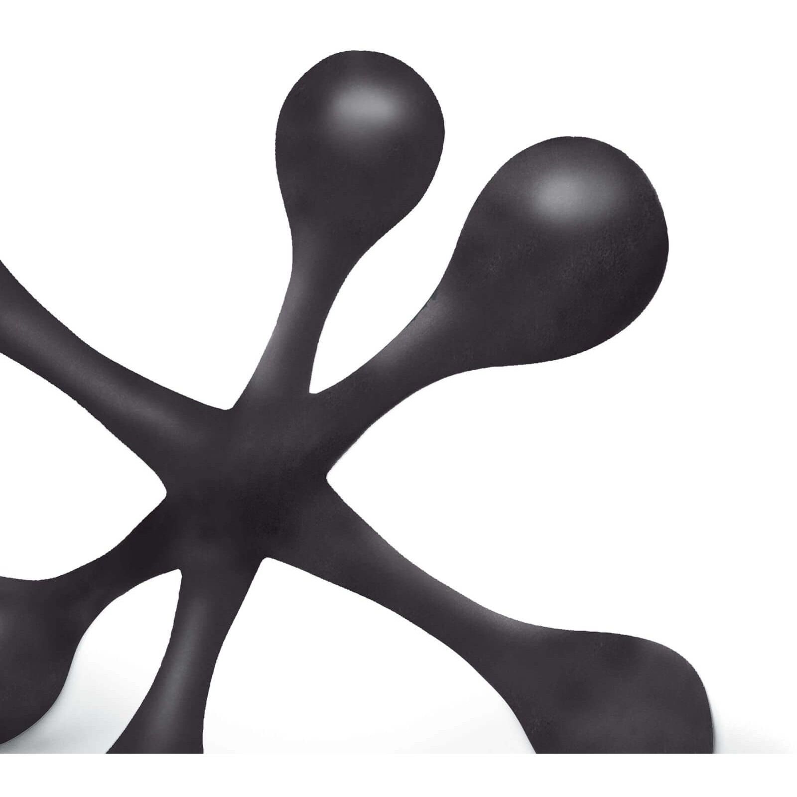 Modern Jack Blackened Zinc Objet, Large