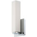 Vogue Wall Sconce Wall Light in 3500K, 11in., Chrome