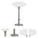 Rico Espinet Ovo 23 inch 150 watt Polished Nickel Table Lamp Portable Light