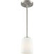 Laphia 1 Light 5 inch Brushed Nickel Pendant Ceiling Light
