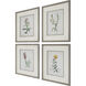 Heirloom Blooms 30.38 X 26.38 inch Framed Prints, Set of 4