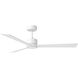 Rozzen 52 inch Matte White Indoor/Outdoor Ceiling Fan