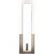 Bowen LED 5 inch Satin Nickel Sconce Wall Light