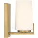 Mirelle 1 Light 6 inch Legacy Brass Bath Sconce Wall Light