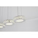 Canada LED 32 inch Chrome Island Lighting Ceiling Light
