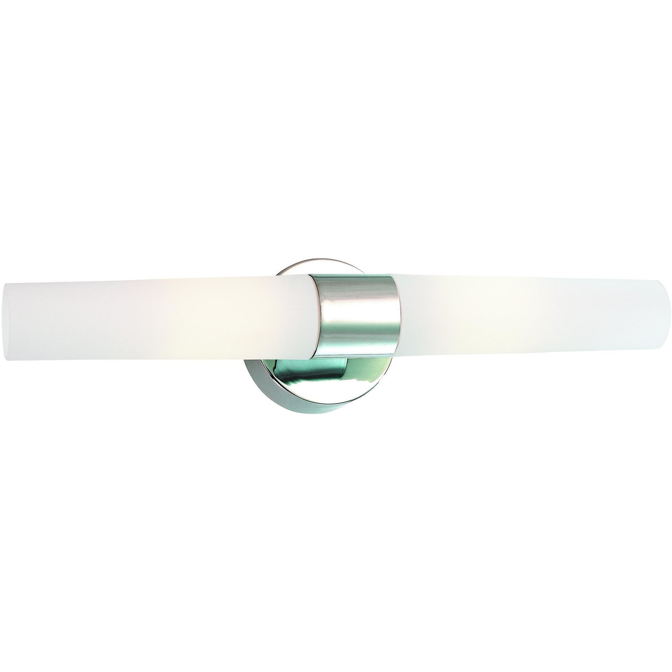 Saber 2 Light 20 inch Chrome Bath Light Wall Light in Incandescent