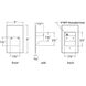 Tyler 120 3.8 watt Bronze Step and Wall Lighting in Amber, WAC Lighting
