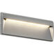 Casa LED 4.63 inch Gray Exterior Wall/Step Light
