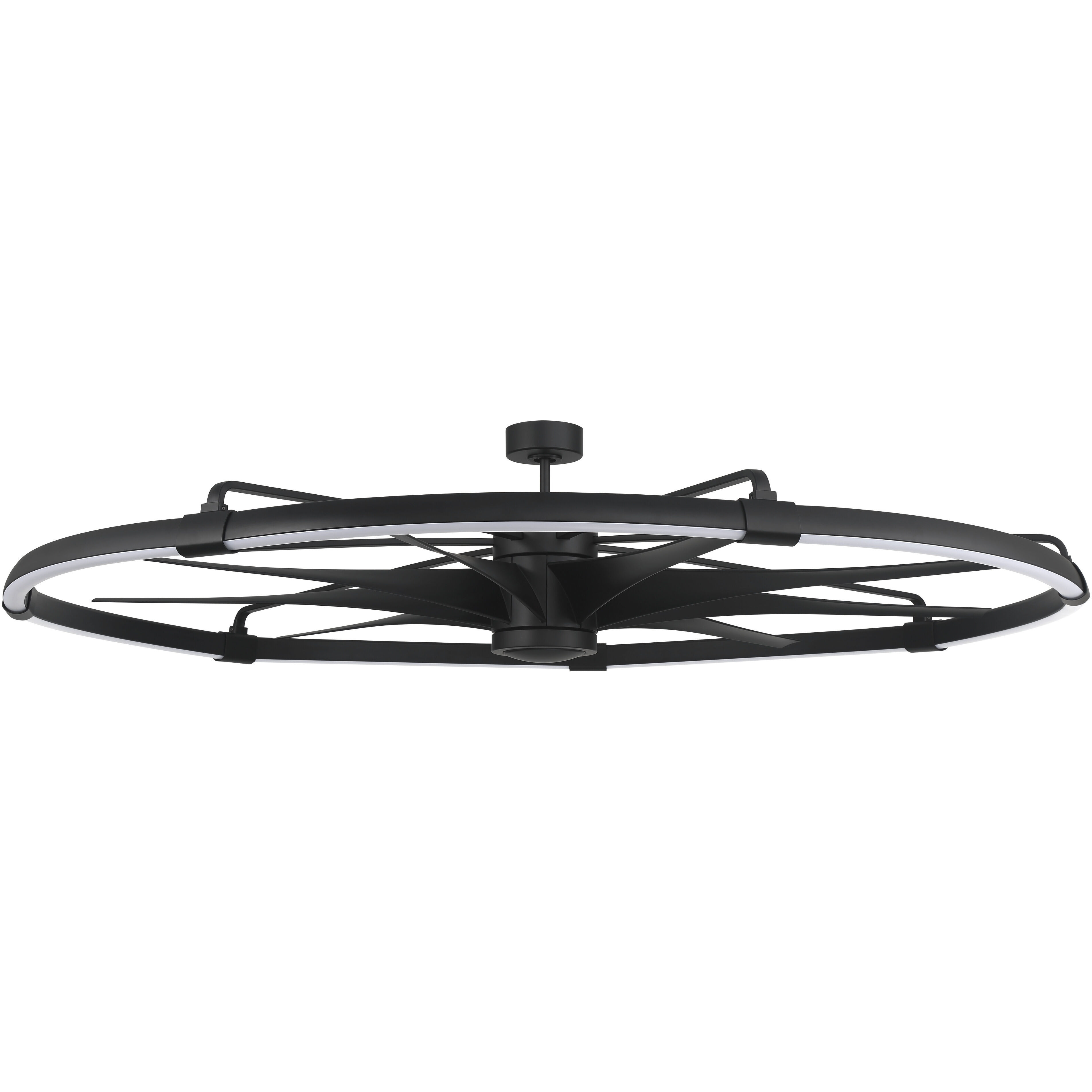 Axel 80 inch Flat Black Fan