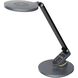 Tandy 17.5 inch 10 watt Metallic Grey Adjustable Table Lamp Portable Light