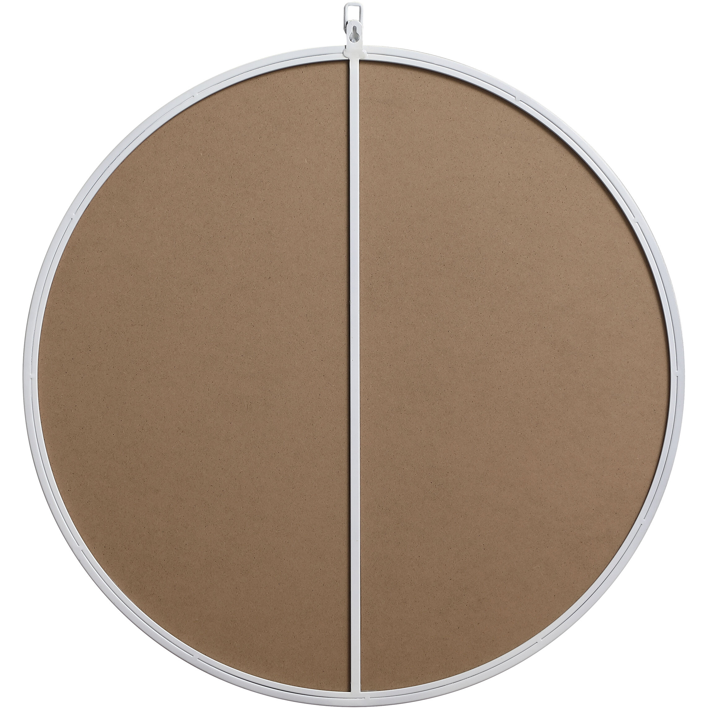 Eternity 28 X 28 inch White Wall Mirror