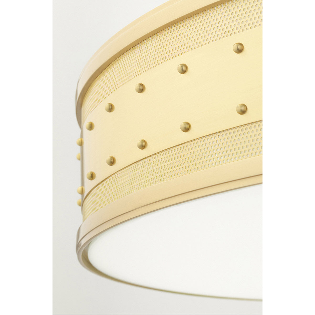 Gaines 6 Light 30 inch Aged Brass Pendant Ceiling Light